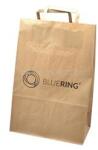 BLUERING Szalagfüles papírtáska 32x15x44cm BlueringR barna (BLUERING_43064) (BLUERING_43064)