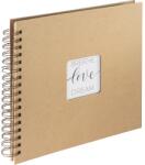 Hama Craft fotóalbum és lapvédő Barna 80 lapok 10 x 15 Spirálkötés (7211)