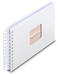 Hama 00009842 fotóalbum és lapvédő Fehér 50 lapok 10 x 15 Spirálkötés (9842)