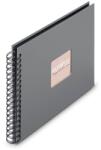 Hama 00009840 fotóalbum és lapvédő Szürke 100 lapok 10 x 15 Spirálkötés (9840)