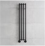 P.M.H. P. M. H. MO1B-R - Uscător electric pentru prosoape MONA, 93 W, 230 V, 153, 3 cm, IP44, negru (PM0020)