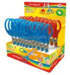Keyroad Olló balkezes 13 cm tompa fejű 20 db/display Left-handed vegyes színek (KEYROAD_43636) (KEYROAD_43636)