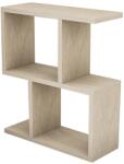 ASIR GROUP Măsuță laterală CROS, 45 x 17 cm, decor marmură/bej (AS3288) Masa de cafea