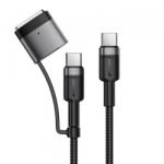 ACEFAST Cablu Date si Incarcare USB-C - USB-C / MagSafe 3 Acefast C22-05, 240W, 1.2m, Negru