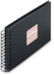 Hama 00009833 fotóalbum és lapvédő Fekete 50 lapok 10 x 15 Spirálkötés (9833)