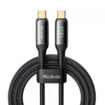 Mcdodo Cablu Date si Incarcare USB-C - USB-C McDodo CA-2990, 240W, 1.2m, Negru - evomag