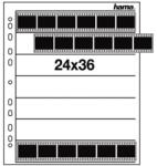 Hama Negative Sleeves, 24 x 36 mm, Glassine matt fotóalbum és lapvédő 7 lapok (00002250)