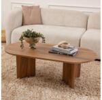 ASIR GROUP Măsuță de cafea OVAL 60x120 cm maro (AS2083) Masa de cafea