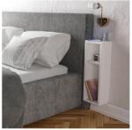 ASIR GROUP Noptieră TURRA 65x20 cm albă (AS0484)