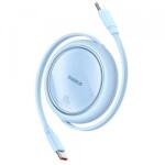 Baseus Cablu Date si Incarcare USB-C - USB-C Baseus Free2Draw Mini Retractable P10364500311-00, 100W, 1m, Albastru