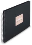 Hama 00009835 fotóalbum és lapvédő Fekete 300 lapok 10 x 15 Spirálkötés (9835)
