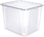Artemis Átlátszó műanyag tárolódoboz fedéllel, Artemis, 30L, 40x33x30cm (VD-568032)