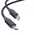 Mcdodo Cablu Date si Incarcare USB-C - USB-C McDodo CA-3670, 100W, 1.2m, Negru - evomag