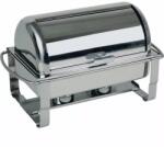 APS Chafing edény gyúlékony pasztára GN 1/1 APS Caterer Pro 9 l, rozsdamentes, redőnyös fedő