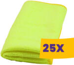 Taski MyMicro Cloth mikroszálas törlőkendő 36x36cm sárga 25db (9311546)