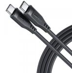 ACEFAST Cablu Date si Incarcare USB-C - USB-C Acefast C3-03, 60W, 1.2m, Negru - evomag