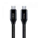 Mcdodo Cablu Date si Incarcare USB-C - USB-C McDodo CA-7132, 100W, 1.2m, Negru - evomag