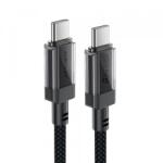 ACEFAST Cablu Date si Incarcare USB-C - USB-C Acefast C12-03, 60W, 1.2m, Negru - evomag