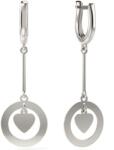 Atcom Jewelry ATCOM Ezüst Szív Medál Fülbevaló
