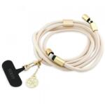 Guess Cablu Date si Incarcare USB-C - USB-C Guess CBDY 4G Charm, 100W, 1.5m, Bej - evomag