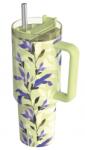 QUOKKA Stream szívószállal 1200 ml, Matcha