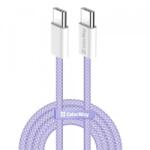 ColorWay Cablu Date si Incarcare USB-C - USB-C ColorWay CW-CBPDCC061, 60W, 1m, Mov - evomag