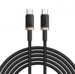 Baseus Cablu Date si Incarcare USB-C - USB-C Baseus Dura P10377803U03-00, 240W, 1m, Auriu/Negru