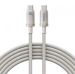 Baseus Cablu Date si Incarcare USB-C - USB-C Baseus Titanium P10378100G21-01, 100W, 2m, Auriu