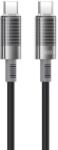XO Cablu Date si Incarcare USB-C - USB-C XO Design NB-Q282B, 60W, 1m, Negru