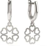 Atcom Jewelry ATCOM Szív Medál Ezüst Fülbevaló - 12 mm