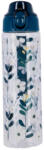 Bottle and More Kulacs Bottle and More 700 ml Kék Virág, Átlátszó