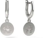  Ezüst Nyilas Medál Fülbevaló - 925 Sterling Ezüst