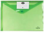 Luna Áttetsző patentos zöld irattartó mappa A4-es (000620623)