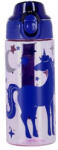 Bottle and More Kulacs Bottle and More 500 ml Lila, Unikornis
