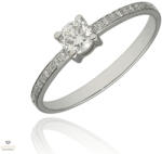 Újvilág Kollekció Fehér arany gyűrű 56-os méret - B16224