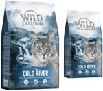 Wild Freedom 8, 5kg Wild Freedom Adult "Cold River" lazac - gabonaments száraz macskatáp 2 kg ingyen