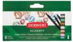 Derwent Filctoll készlet, DERWENT, "Academy", 8 különböző metál szín (98212) - patronbolt