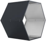 G21 Tüzifatároló G21 HEX 53 - 92 x 60 cm, antracit (63900517)