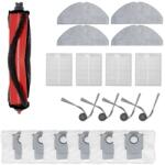  Mobilly kefe-, szűrő-, felmosó- és zsákkészlet a Roborock Q7 M5 L5 TF Q7B Q7T+ Plus-hoz, 19 db (Roborock Q7 M5, 19 pcs)