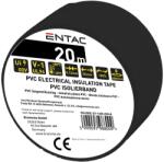 Entac Szigetelőszalag 20m fekete 0.13x50 mm - Entac (EIT-1350-20M-B)