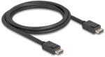 Delock DisplayPort kábel 1.8m fekete (81175) (81175) (81175)