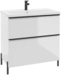 Defra Nino szekrény 80x45x70 cm mosdó alatt álló fehér 304-D-08003 (304D08003)