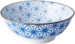 Made in Japan Bol de masă STARBURST INDIGO IKAT 19, 5 cm, 750 ml, MIJ (MIJC6425E) Castron