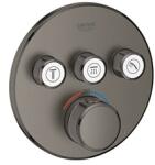 GROHE Smartcontrol termosztát 3 fogyasztóhoz Brushed Hard Graphite (GR-29121AL0)
