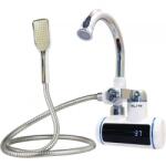 Elite Robinet electric cu duș Elite EHSD-2559, Afișaj temperatură, 3000W, IPX4, Montaj pe perete, Alb