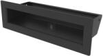 HITZE Slim 9 szellőzőrács 9x20 fekete (SLE-9x20-B)