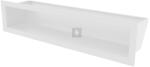 HITZE Slim 9 szellőzőrács 9x40 fehér (SLE-9x40-W)