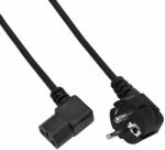 Akyga 1.5m, fekete 90 fokos tápkábel (AK-PC-02C) (AK-PC-02C)