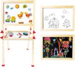 Bino Bino Kétoldalas mágneses tábla, 80 x 40 x 42 cm (WBYM-83655) (WBYM-83655)