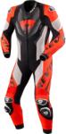 Revit Costum de motocicletă Revit Hyperspeed 3 dintr-o bucată, gri deschis-roșu fluo (REFOL044-3600)